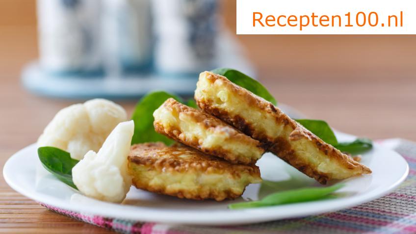 Bloemkoolkoekjes